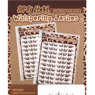 拥有此刻假睫毛柔软初学者减龄新手单簇卷翘分段式免卸Y23
