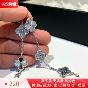 不diao色 ins送女友情人节配饰生日礼物 纯银镀18k玫瑰金钻间钻款