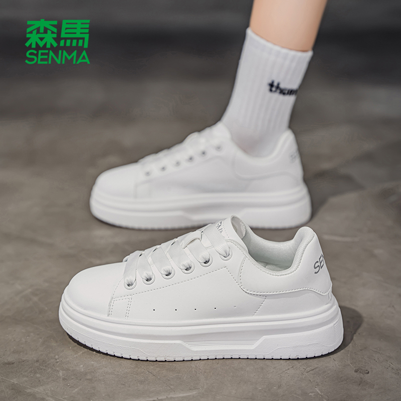 森马女鞋小白鞋女2025冬季新款