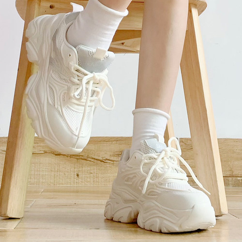 森马女鞋官方正品厚底老爹鞋女