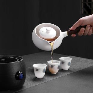 电陶炉煮茶器陶瓷侧把煮茶壶家用烧茶壶电热茶炉养生烧水煮玻璃壶