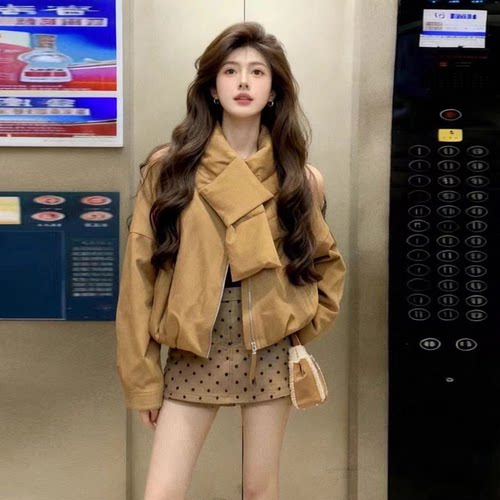 【运费险】韩系高级感棉服套装女