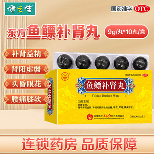 东方鱼鳔补肾丸9g*10丸补肾益精肾阳虚弱头昏眼花耳鸣腰痛膝软