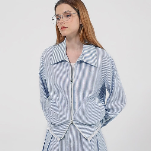 PB纯棉显瘦百搭时尚短款外套上衣