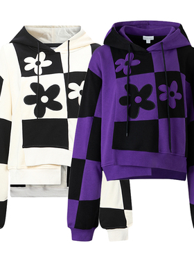 Petit Bari 棋盘格针织长裤 上衣 短裤