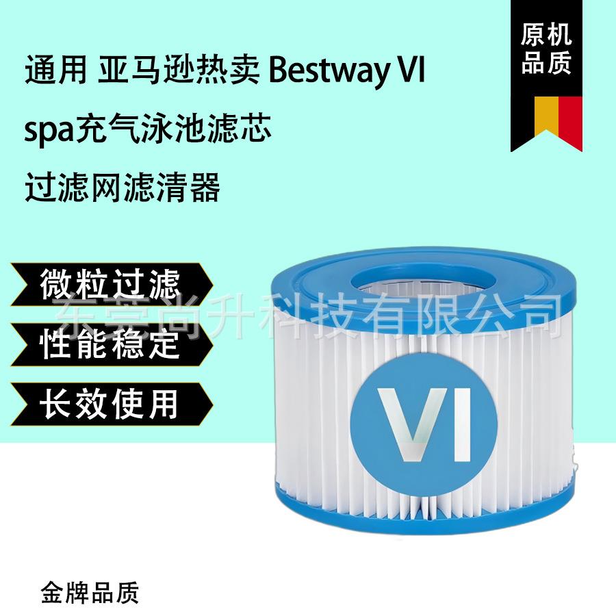 通用 亚马逊热卖Bestway VI spa充气泳池滤芯水池过滤网滤清器