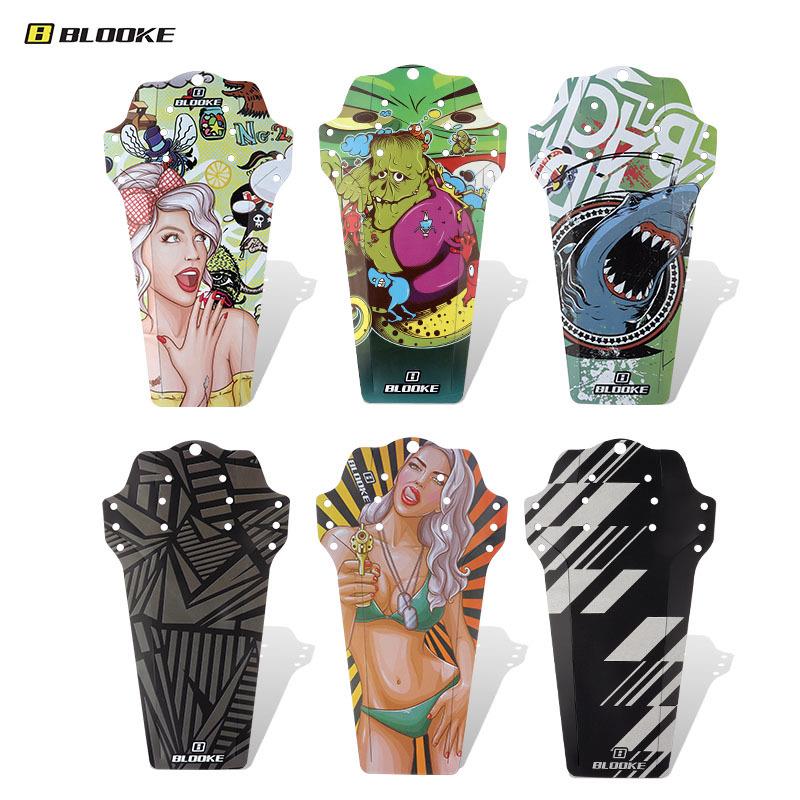 山地自行车挡泥板 加长款挡雨板公路车泥除瓦前后轮通用 单车配件