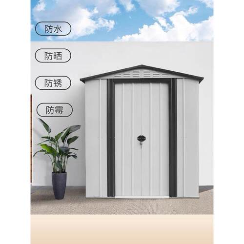 3T23户外花园工具房庭院收纳柜小房子室外工具柜防雨户外储物
