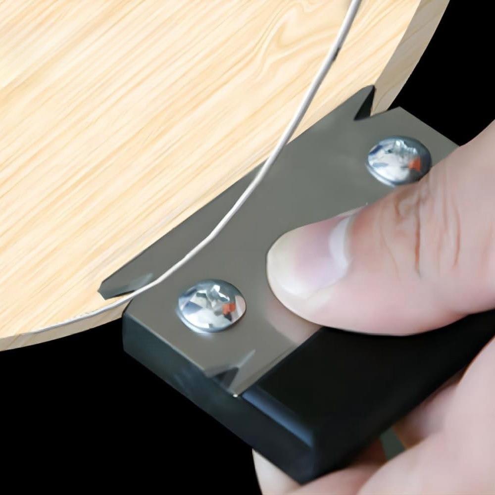 跨境木工修边器直角木工刨 封边条刮刀倒角圆角刮刀木工手动工具