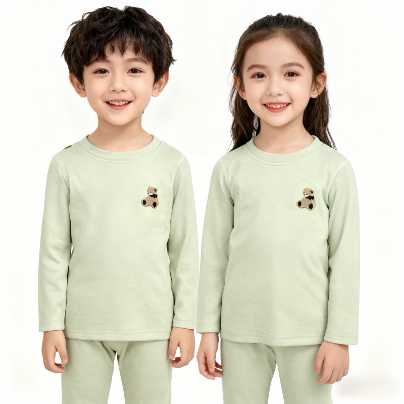 安美熊儿童保暖内衣冬季羊绒羊毛套装睡衣秋衣秋裤男童女童宝宝,童装/婴儿装/亲子装,家居服套装,淘宝优惠券,粉丝福利购,淘宝优惠卷