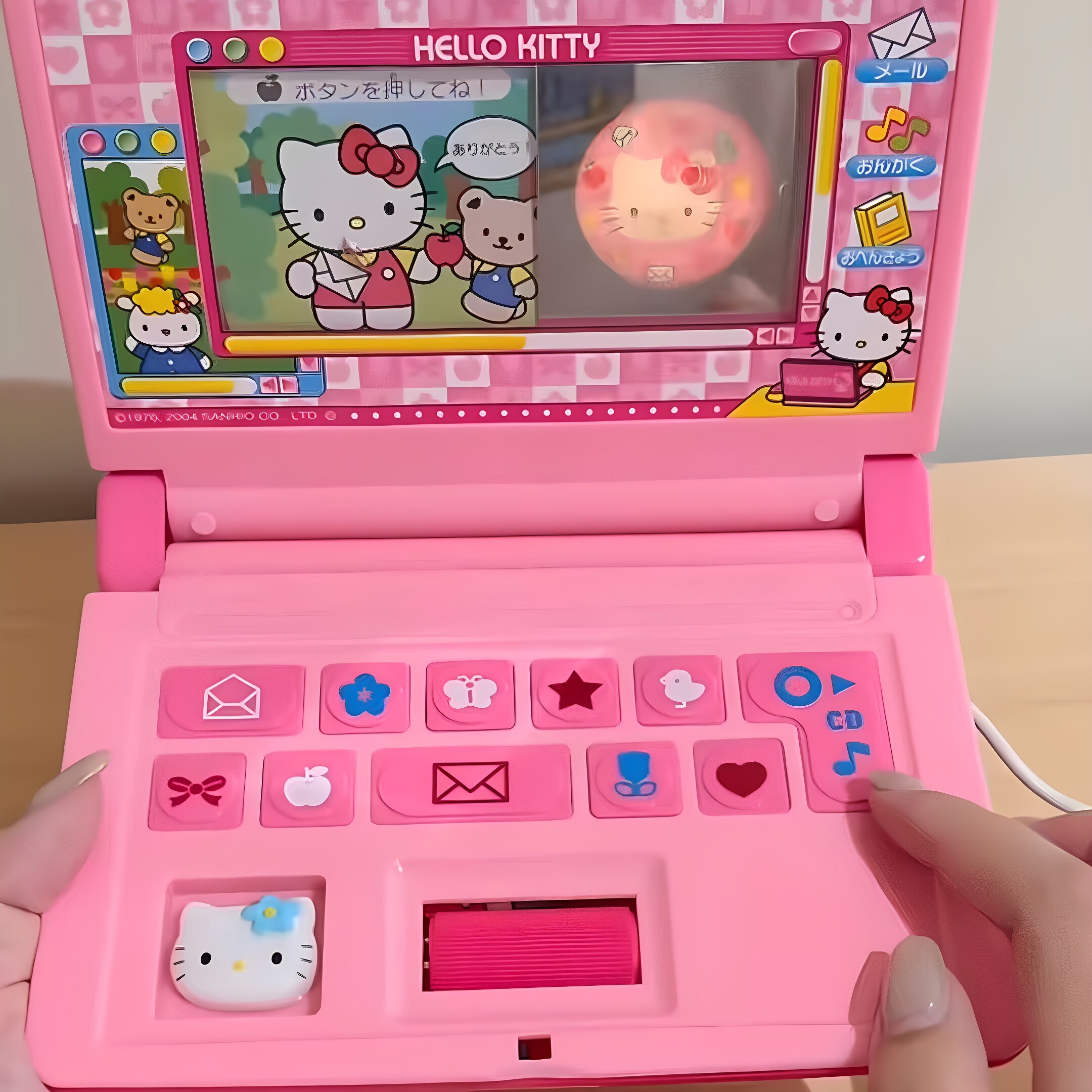 HELLOKITTY凯蒂猫玩具电脑娃娃屋房子家居套装儿童女孩过家家玩具