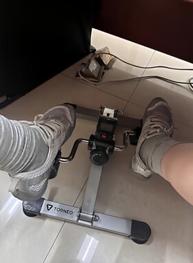 桌下折叠脚踏车省空间减脂