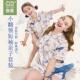 竹棉纱布套装 安旦2025新品 短裤 短袖 儿童女士家居服亲子睡衣夏季
