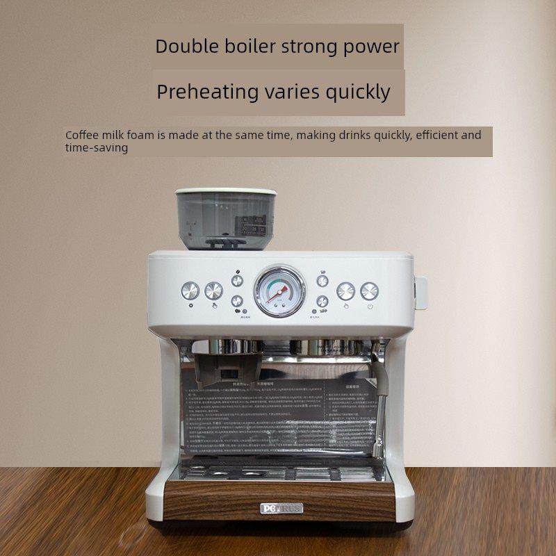 柏翠pe3899带磨豆机家用咖啡机全半自动研磨一体小型意式打奶泡