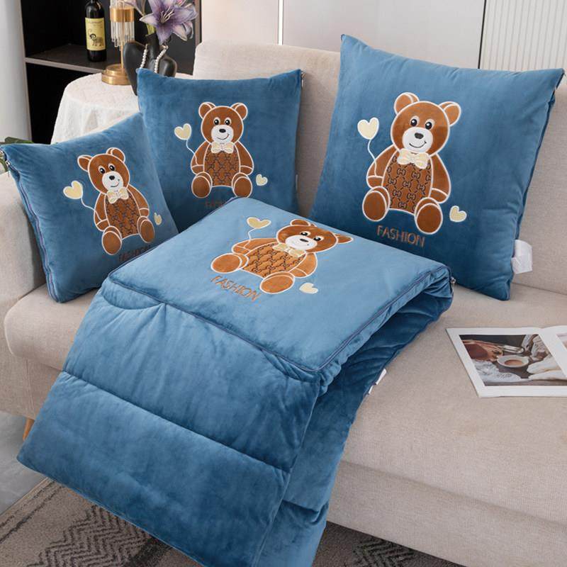 加厚重抱枕被子两用二合一折叠汽车载枕头办公室夏午睡靠垫多功能,居家布艺,抱枕被,淘宝优惠券,粉丝福利购,淘宝优惠卷