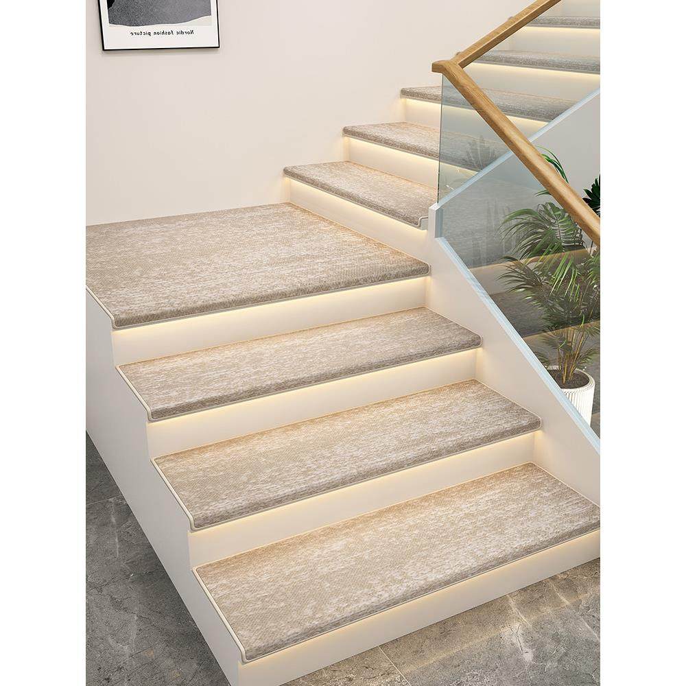 进口羊毛无胶自粘实木家用防滑台阶贴楼梯地毯可定制,居家布艺,楼梯垫,淘宝优惠券,粉丝福利购,淘宝优惠卷