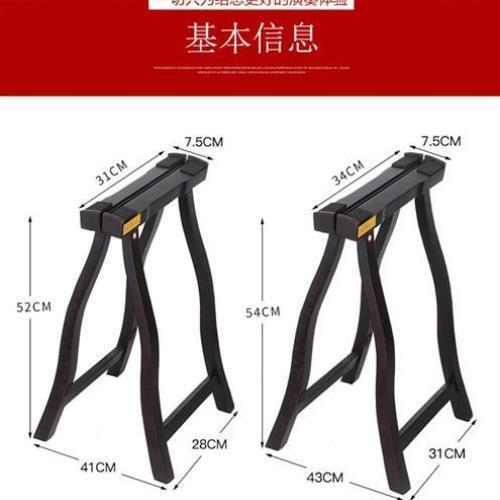 古筝架子实木a型脚架家用高档琴架敦煌通用便携式禅矮跪式腿a支架