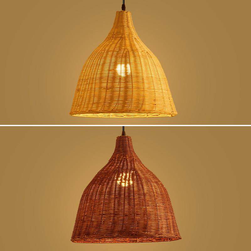 藤艺藤编吊灯创意个性艺术藤灯罩餐饮店餐厅饭店东南亚风竹编灯笼,家装灯饰光源,餐厅吊灯,淘宝优惠券,粉丝福利购,淘宝优惠卷