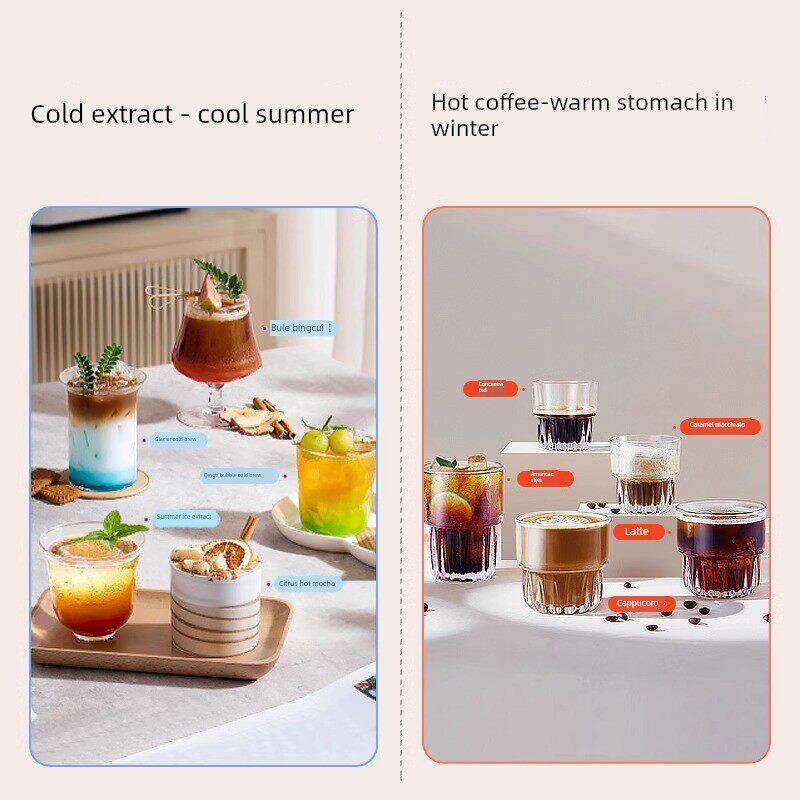 泰莫适用咖啡机家用小型冷热冲泡研磨一体化商用意大利全自动起泡