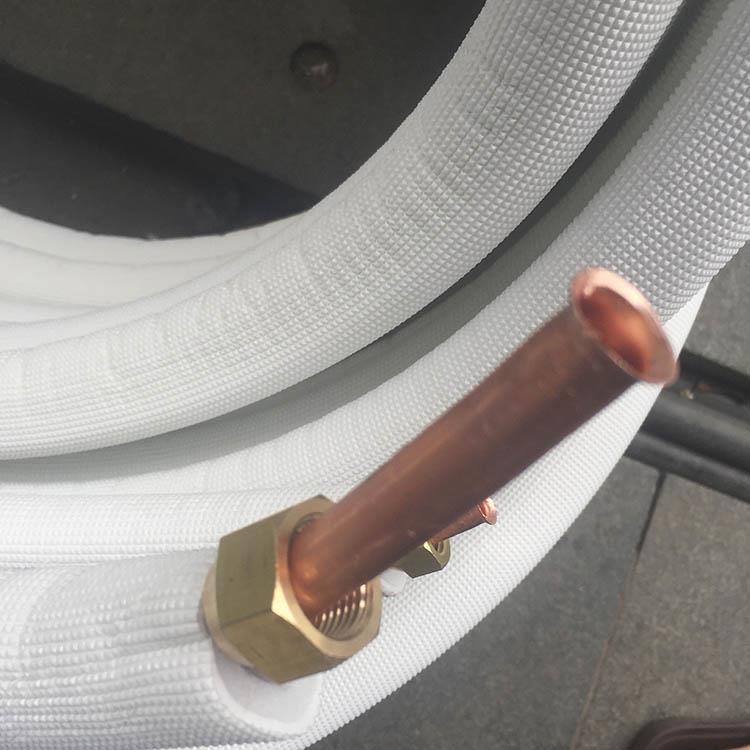 空调铜管成品加厚加长连接管纯铜绝缘1.5P2P3 Hp 5hp空调管