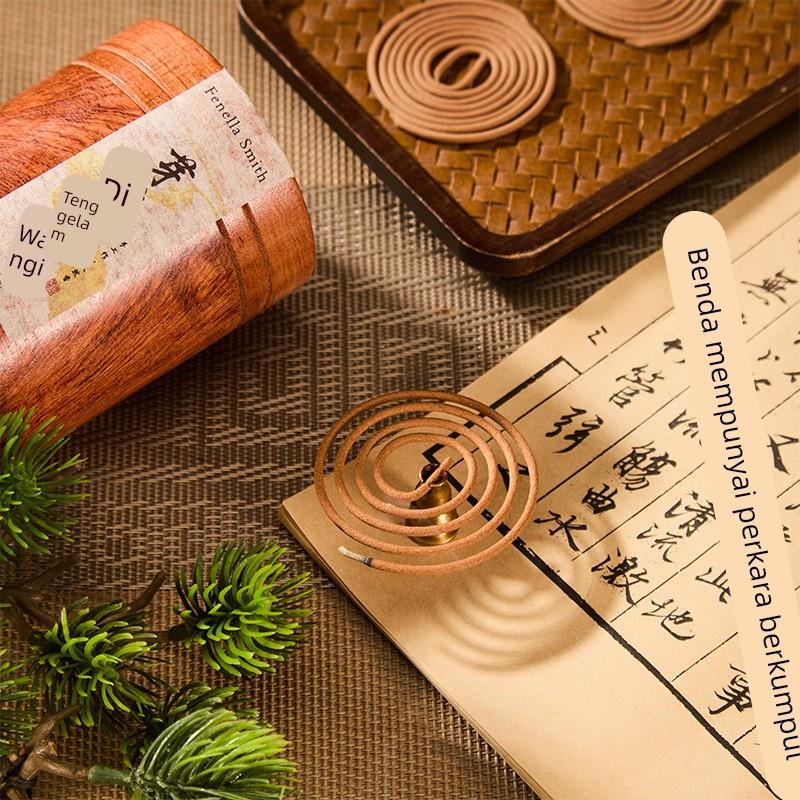 梵诗家用净化空气越南芽庄沉香盘香天然老山檀香熏香家用室内持久