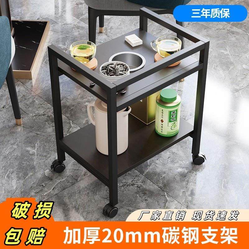 麻将茶几茶水架麻将桌可移动小边几置物架棋牌室打牌专用茶水桌