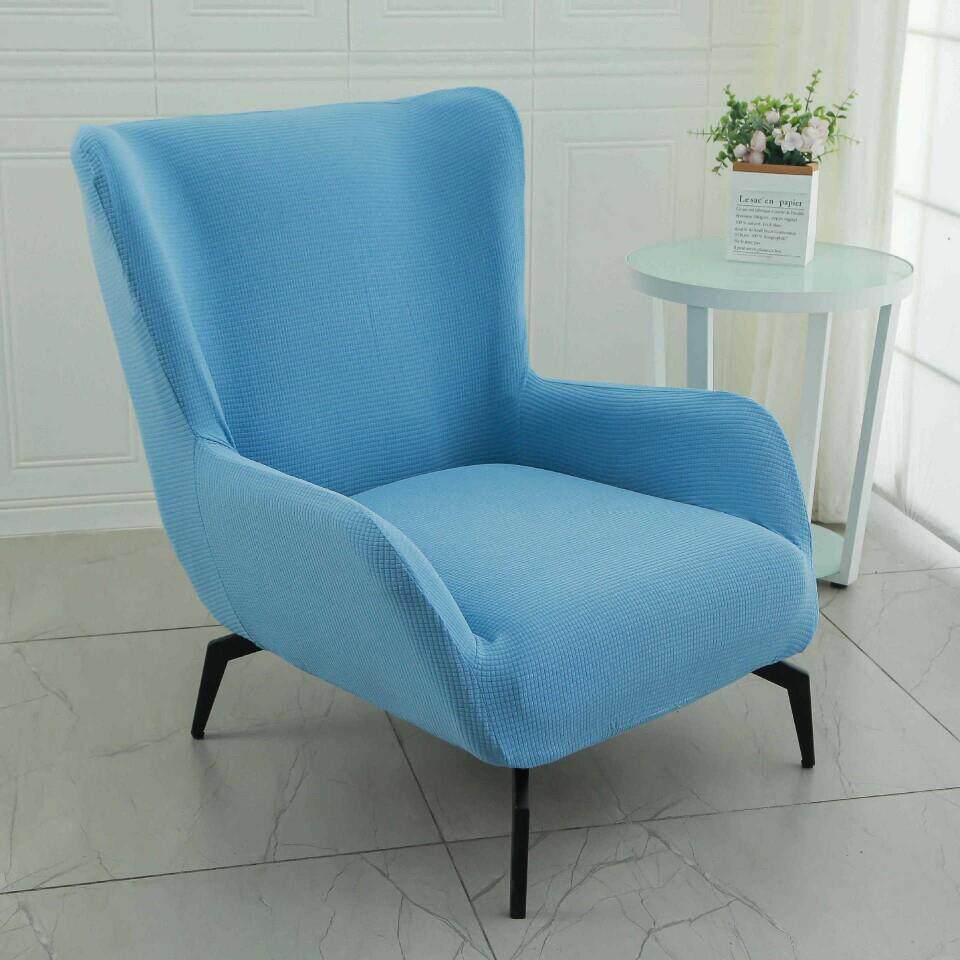 弹力北欧单人椅套老虎沙发凳套懒人椅子套罩高背躺椅套子防尘罩