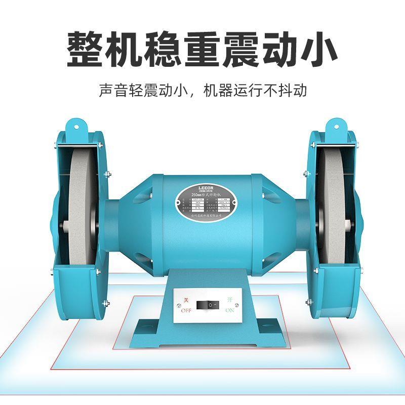 台式砂轮机MQ3025 MDQ3220立式吸尘除尘式打磨抛光工业磨车刀钻头