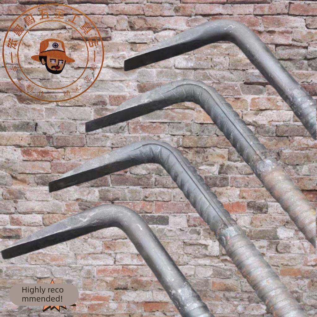 空心撬棍特种钢撬棍扁头撬棒木工专用撬棍拆模拆木模撬棒拆柱