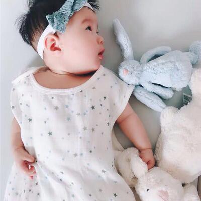 出口muslin春秋四层儿童纱布睡袋婴儿竹棉背心式宝宝分腿防踢被