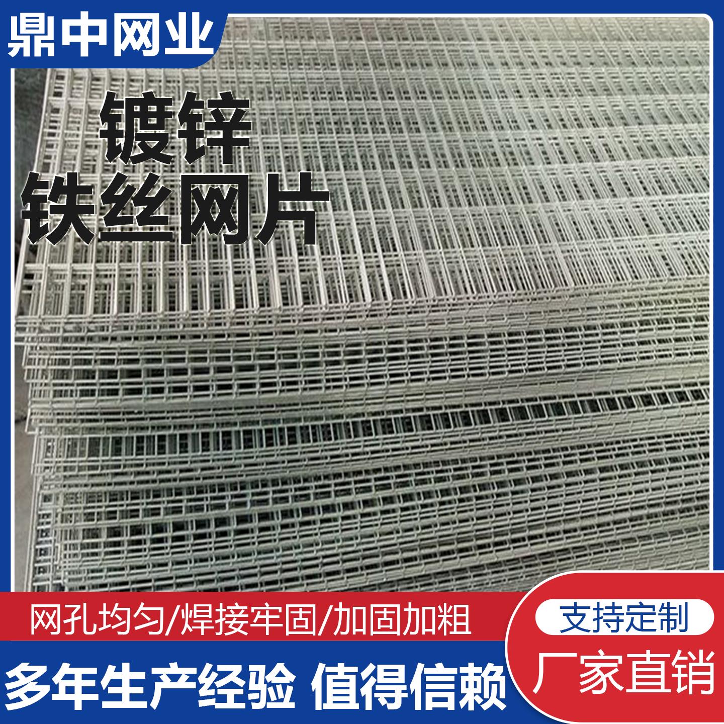 镀锌铁丝网养殖铁网防护狗笼货架镀锌钢隔离防护镀锌网片电焊网片