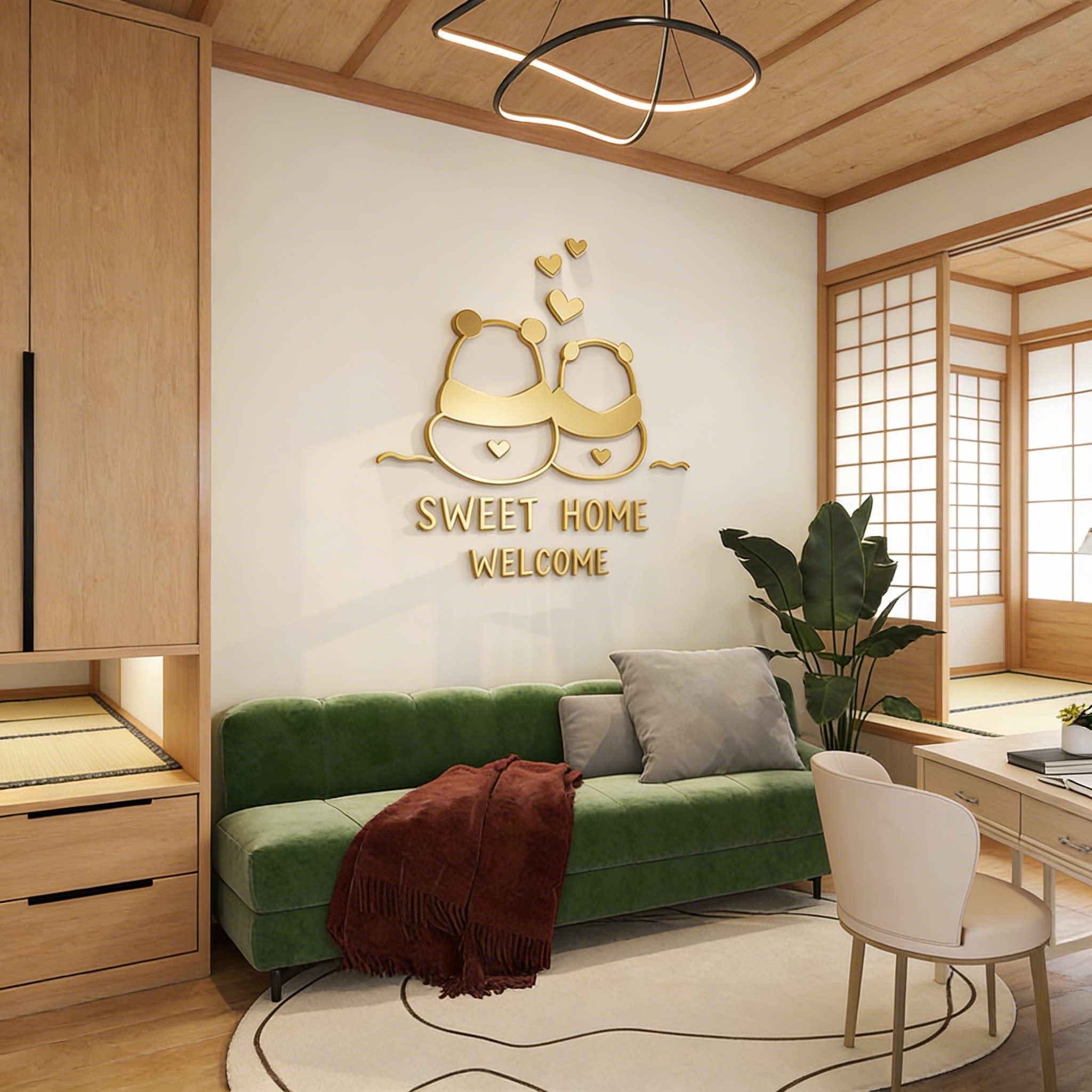 3d立体墙面装饰贴画ins风房间布置遮丑用品客厅卧室床头背景自粘