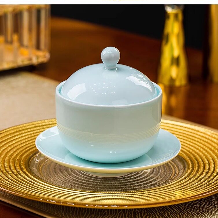 家用小号一人份蒸蛋瓦罐陶瓷轻奢