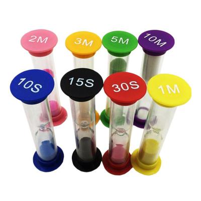 新品8 Set Sand Timer Clock 10/ 15/ 30 Seconds  1/ 2/ 3/ 5/ 1