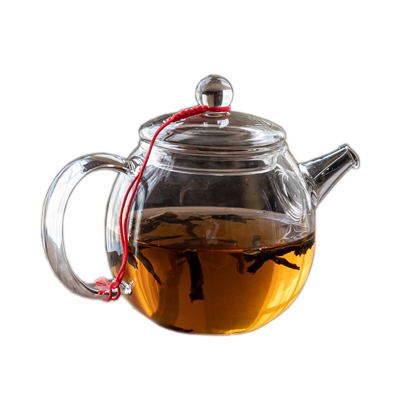 速发班意泡茶直迷你小壶执人壶手个壶耐热玻璃透明小茶壶可壶火煮