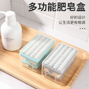 速发肥皂起泡盒泡用多功能免搓洗起家器洗衣盒皂香滚轮旋转沥水收