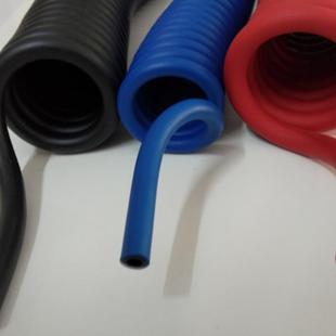 双层阻燃螺旋伸缩管焊接专用防烫耐磨PU管弹簧抗火花汽车夹具气管
