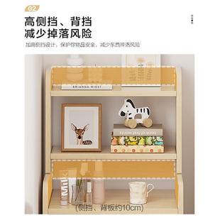 床头柜卧室家用简约现代床头书架柜子一体收纳柜储物柜简易置物架
