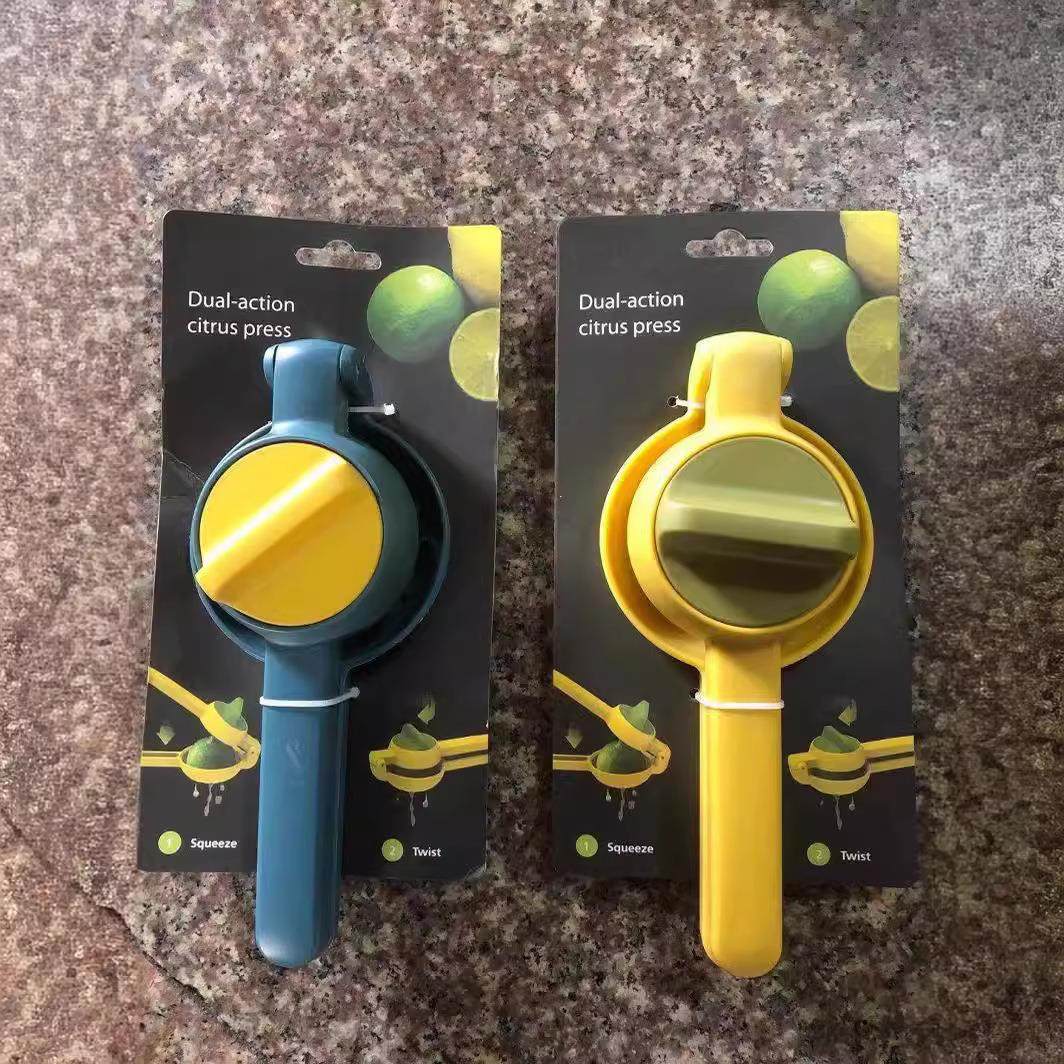 橙汁榨汁机手动简易迷你挤压榨汁杯家用水果小型炸果汁橙子柠檬器