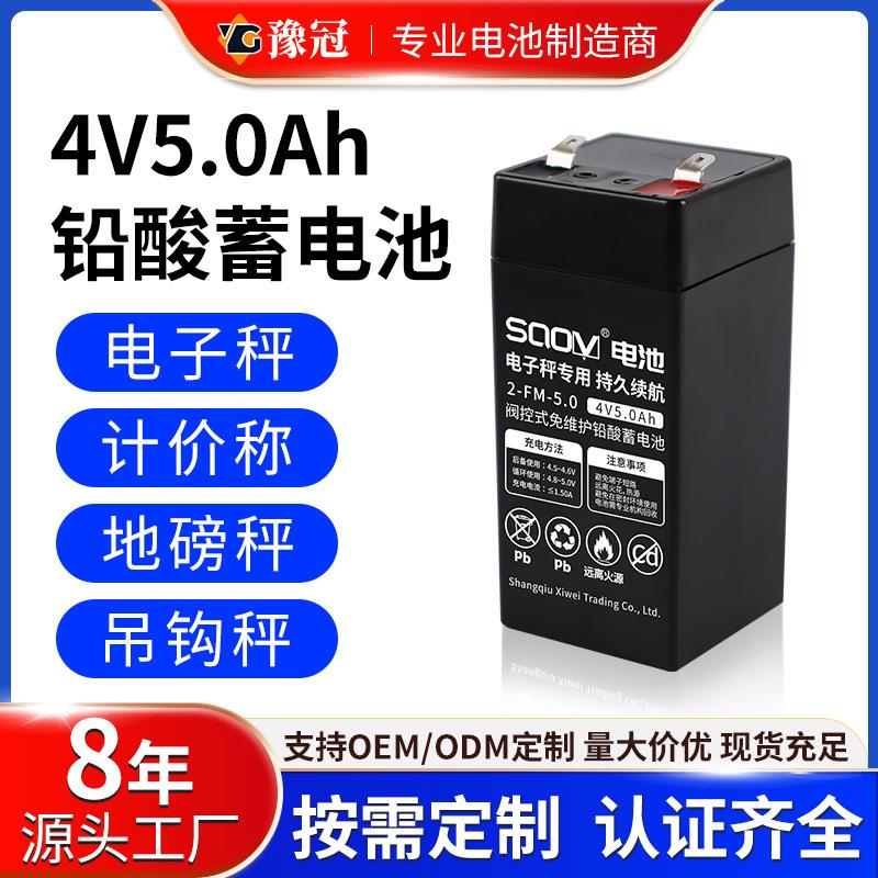 电子称4v蓄电瓶30公斤150kg200电子秤上的电池地磅吊钩称配件大全