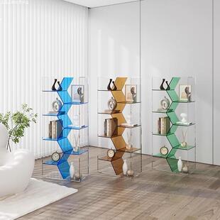 教师改作业支架轻奢家用书柜子实木书架落地置物架一体靠墙收纳柜