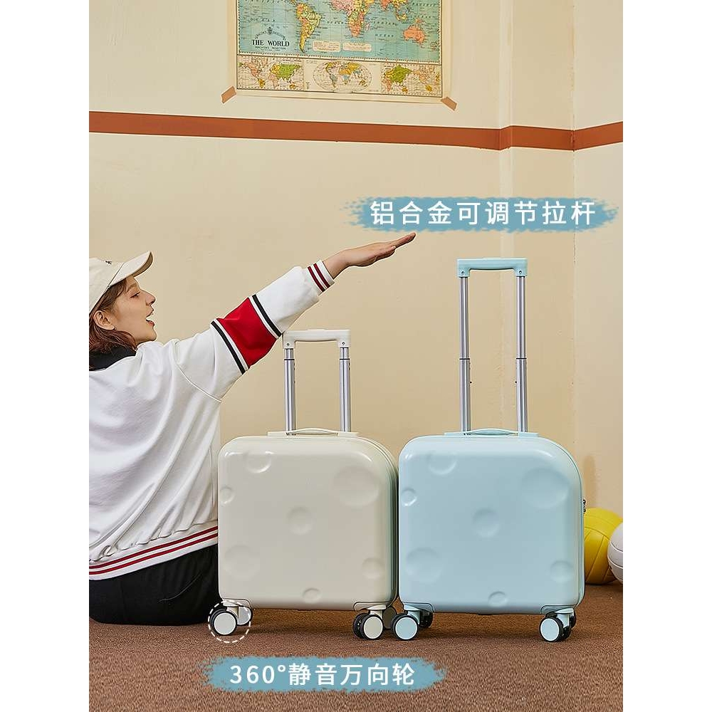 学生登机行李箱女小型高颜值超轻密码皮箱子旅行拉杆箱18儿童20寸
