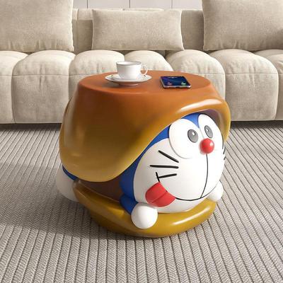 艺术哆啦A梦客厅沙发边几床头柜边几桌角几创意小可移动落地摆件