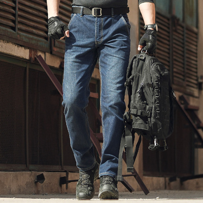 六代龙牙隐锋者修身牛仔裤