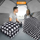 车载电热毯汽车电褥子户外露营冬季 加热垫盖毯加热毯12v毛毯保暖