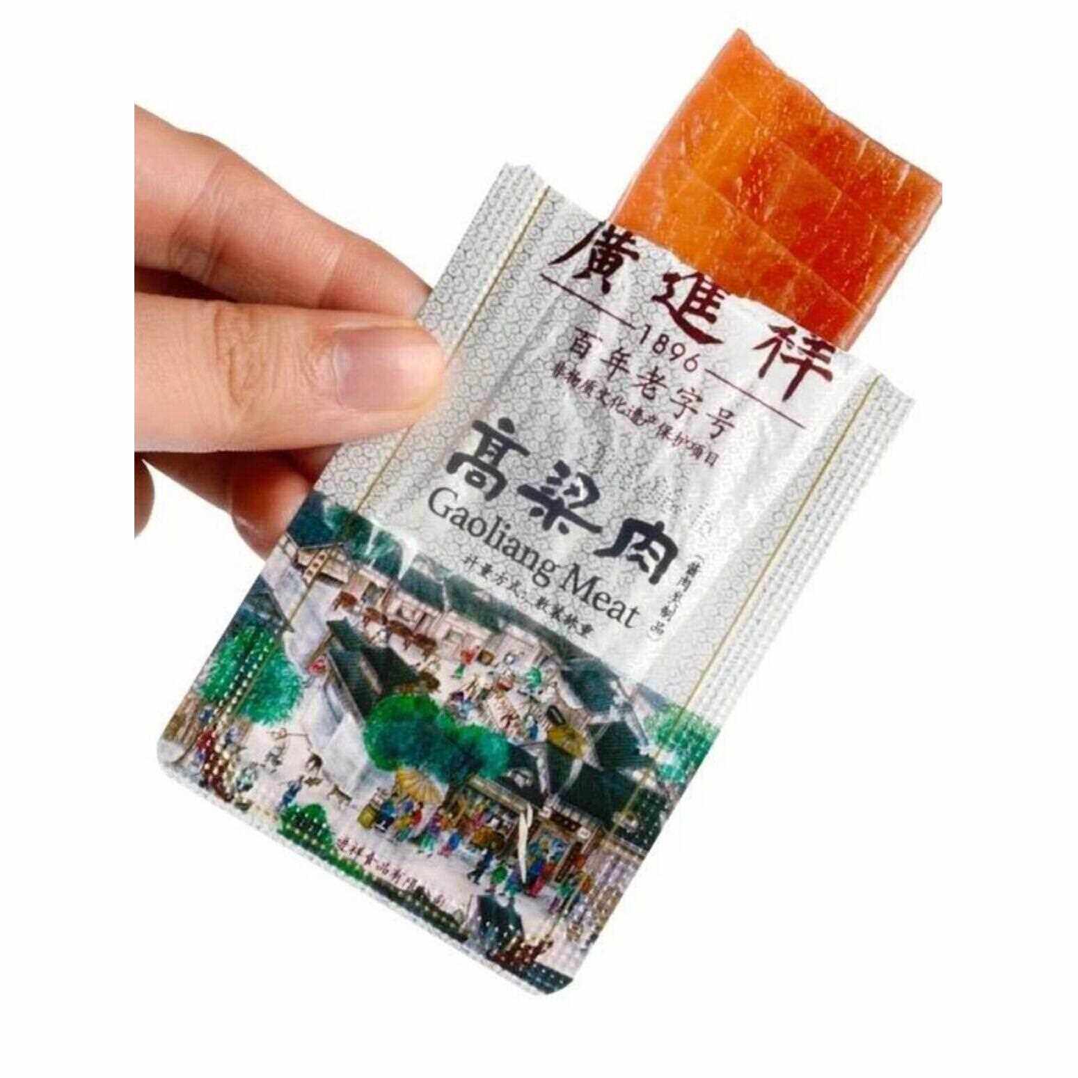温州特产 广进祥高梁肉 原切猪肉脯 风肉干 散装称重500克