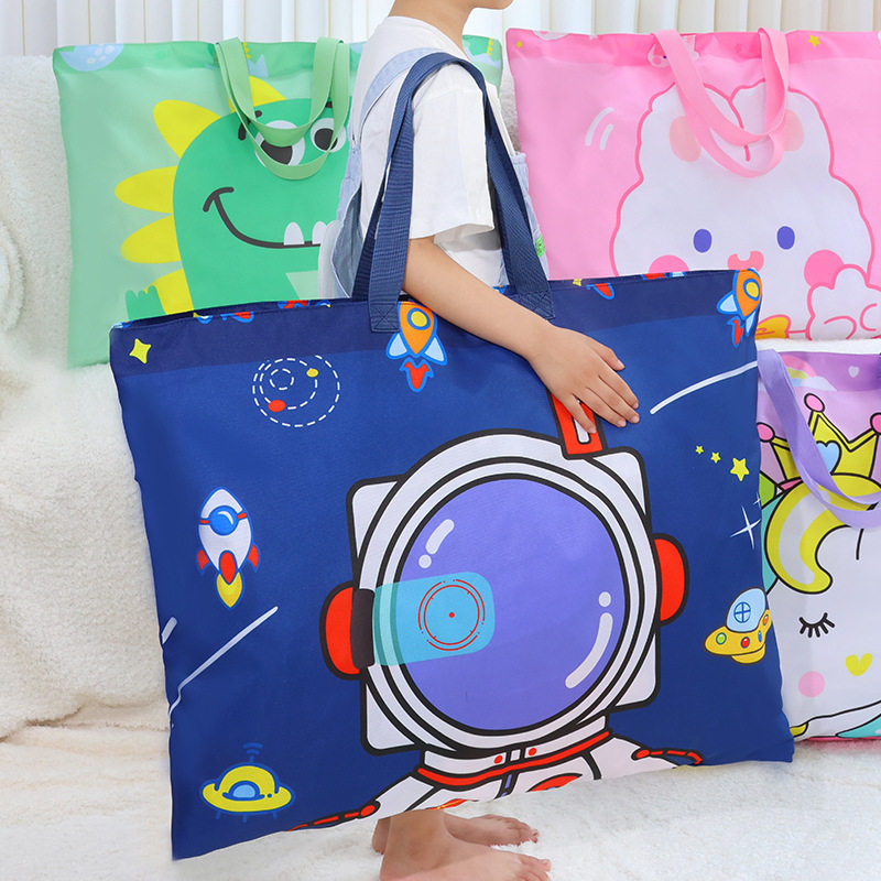 搬家打包袋行李装被子收纳幼儿园儿童衣物卡通棉被袋大容量收纳袋,收纳整理,被子压缩袋,淘宝优惠券,粉丝福利购,淘宝优惠卷