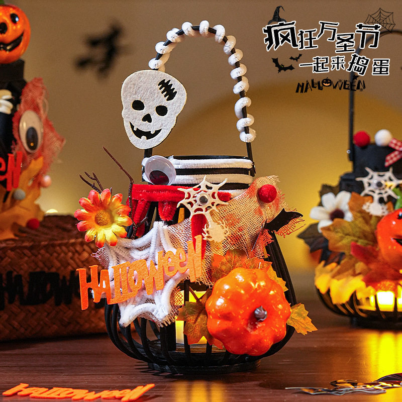 万圣节灯笼儿童手工diy材