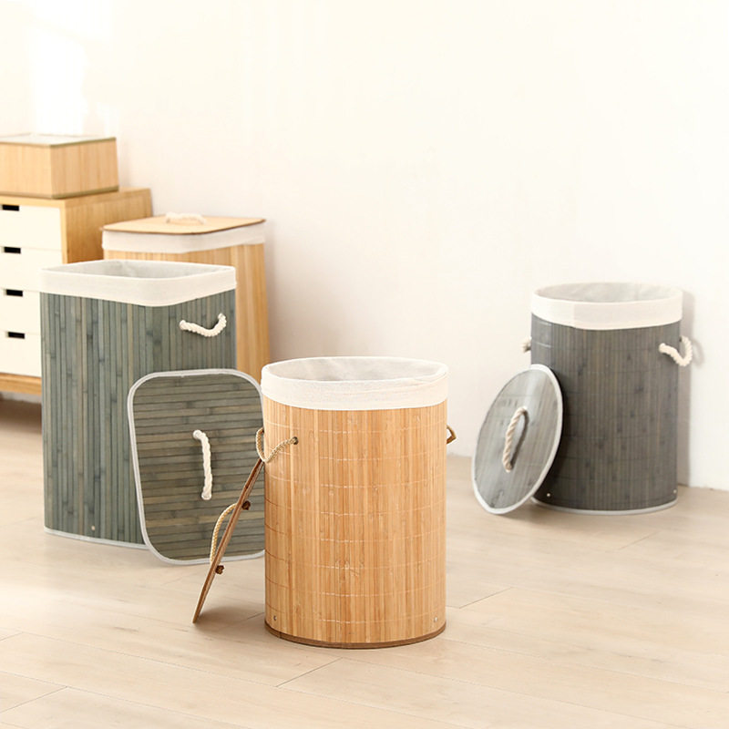 脏衣篓 热销竹编收纳箱 棉麻收纳脏衣篓家居儿童玩具收纳桶,收纳整理,脏衣桶,淘宝优惠券,粉丝福利购,淘宝优惠卷