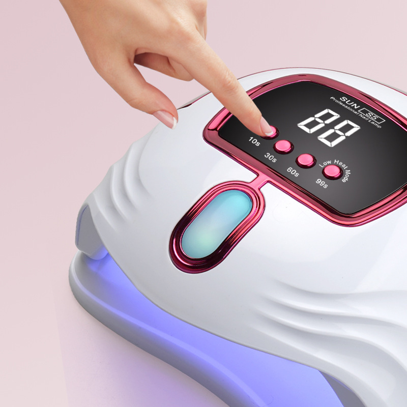 SUNS5美甲光疗机57灯双光源速干烘甲机智能感应大功率甲油胶烤灯